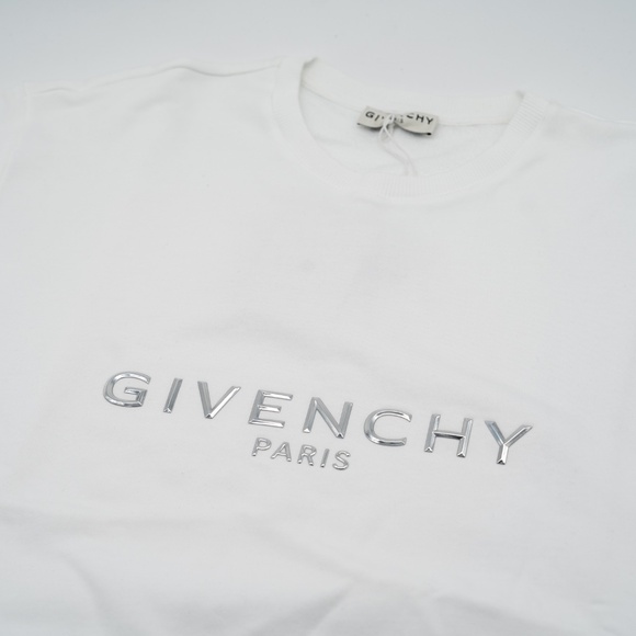 size XXL Givenchy Metallic Logo White Sweatshirt - Picture 3 of 7